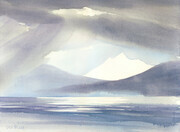 Untitled View To Mainland, 11x15 inches, 250.00 unframed.
