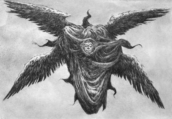 FPV, drypoint with watercolour tint, 7.5 x 9.5 in. edition of five